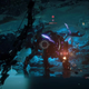 The bow combat is perfect. Taking the Far Cry style bow controls and adding a time slowing ability and limited ammo and enemies who take elemental damage means each fight is hectic. Also this robot is freaking awesome. Look at the sparks!!